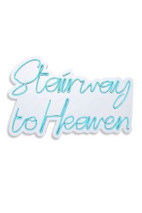 Decoratiune luminoasa LED, Stairway to Heaven, Benzi flexibile de neon, DC 12 V, Albastru