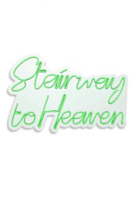 Decoratiune luminoasa LED, Stairway to Heaven, Benzi flexibile de neon, DC 12 V, Verde