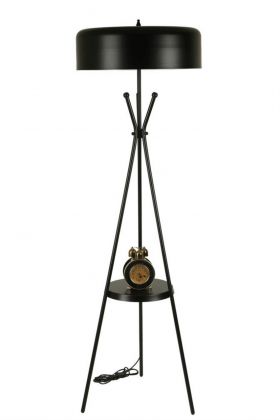 Lampadar, Luin, 534LUN4438, Metal, Negru