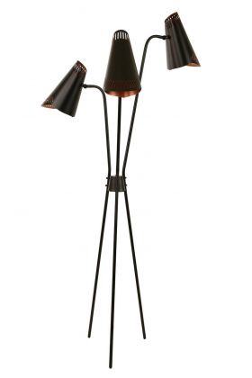 Lampadar, Luin, 534LUN4174, Metal, Negru