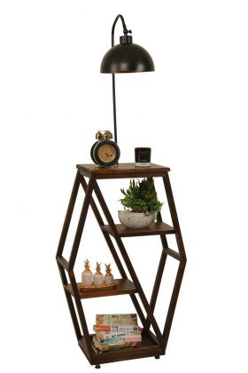 Lampadar, Luin, 534LUN4106, Metal, Negru