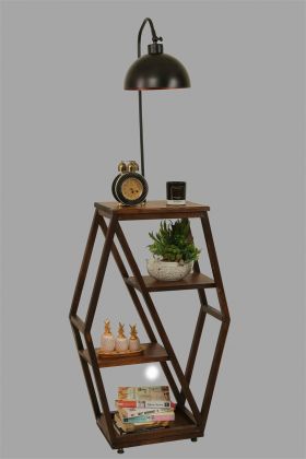 Lampadar, Luin, 534LUN4106, Metal, Negru