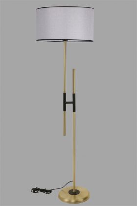 Lampadar, Luin, 534LUN4314, Metal, Gri deschis