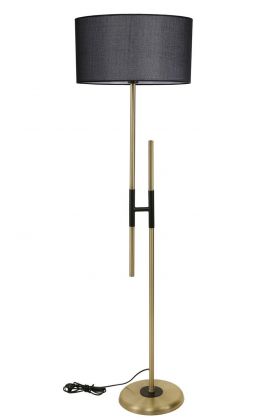 Lampadar, Luin, 534LUN4316, Metal, Negru