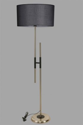 Lampadar, Luin, 534LUN4325, Metal, Negru