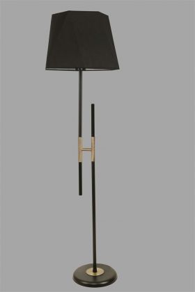 Lampadar, Luin, 534LUN4337, Metal, Negru