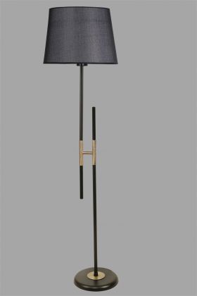 Lampadar, Luin, 534LUN4335, Metal, Negru