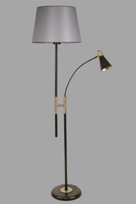 Lampadar, Luin, 534LUN4301, Metal, Gri