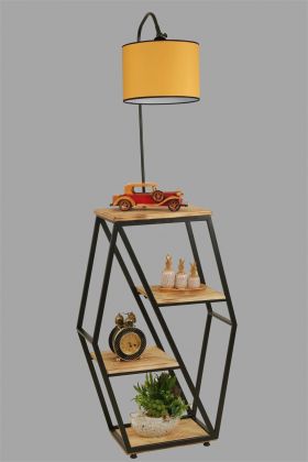 Lampadar, Luin, 534LUN4146, Metal, Galben