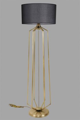 Lampadar, Luin, 534LUN4166, Metal, Negru