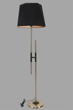 Lampadar, Luin, 534LUN4330, Metal, Negru/Cupru