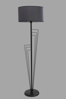 Lampadar, Stala, 846STL3548, Metal, Negru