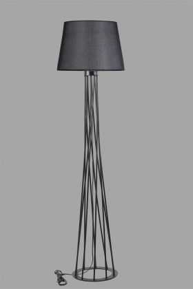 Lampadar, Stala, 846STL2977, Metal, Negru