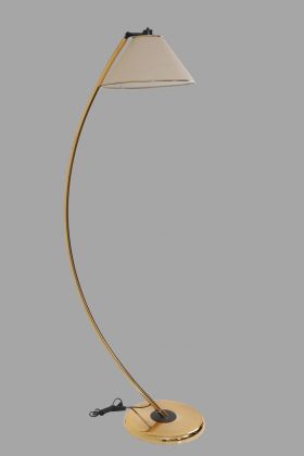 Lampadar, Stala, 846STL3534, Metal, Auriu