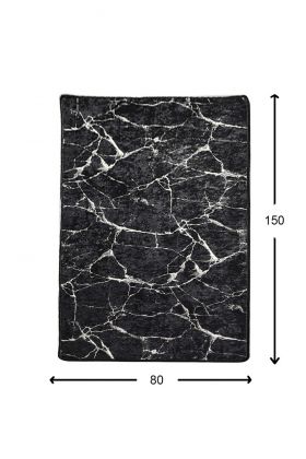 Covor de hol, Marble , 50% catifea/50% poliester, Multicolor