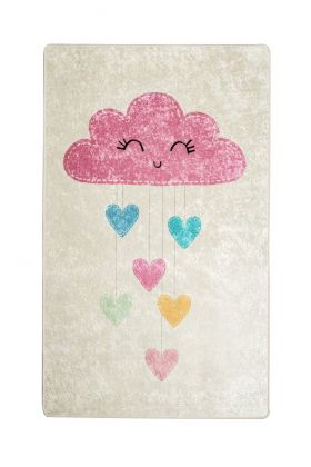 Covor, Baby Cloud, 140x190 cm, Catifea, Multicolor