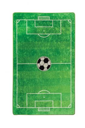 Covor, Football , 100x160 cm, Catifea, Multicolor