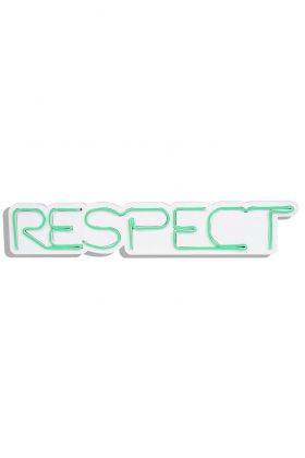 Decoratiune luminoasa LED, Respect, Benzi flexibile de neon, DC 12 V, Verde