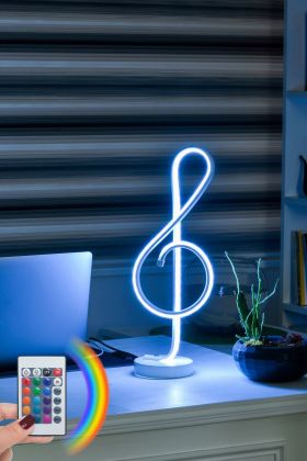 Lampa de masa, Curlux, 509CRL1109, Aluminiu, Multicolor