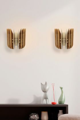 Aplica de perete, FullHouse, 390FLH2128, MDF , Maro