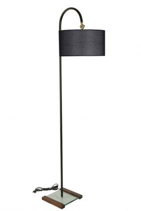 Lampadar, Luin, 534LUN4423, Metal, Negru