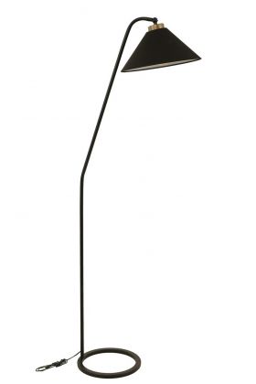 Lampadar, Luin, 534LUN4188, Metal, Negru