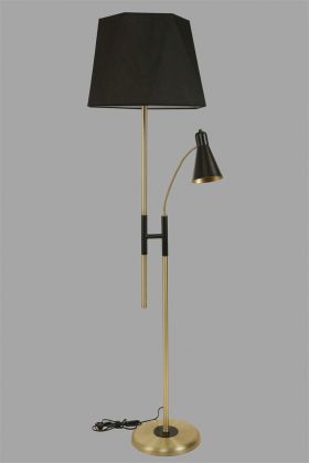 Lampadar, Luin, 534LUN4282, Metal, Negru