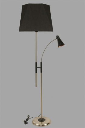 Lampadar, Luin, 534LUN4292, Metal, Negru