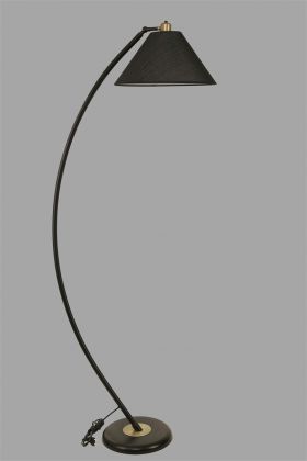 Lampadar, Luin, 534LUN4196, Metal, Negru