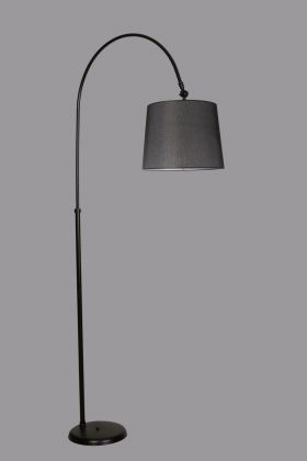 Lampadar, Luin, 534LUN3206, Metal, Negru