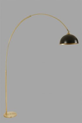 Lampadar, Luin, 534LUN4257, Metal, Aur/Negru