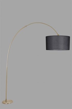 Lampadar, Luin, 534LUN4248, Metal, Negru