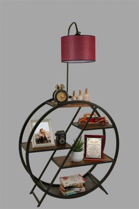 Lampadar, Luin, 534LUN4153, Metal, Rosu claret