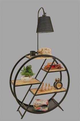 Lampadar, Luin, 534LUN4158, Metal, Negru