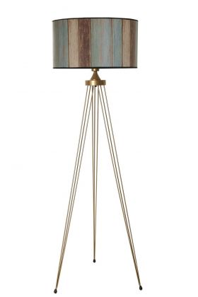 Lampadar, Stala, 846STL3570, Metal, Cupru