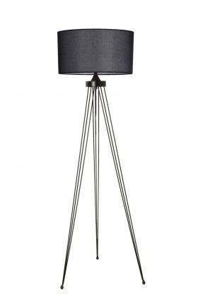 Lampadar, Stala, 846STL3567, Metal, Negru