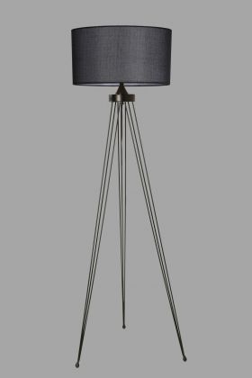 Lampadar, Stala, 846STL3567, Metal, Negru