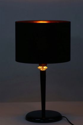 Lampa de masa, Stala, 846STL2790, Metal, Negru