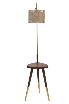 Lampadar, Stala, 846STL3515, Metal, Auriu