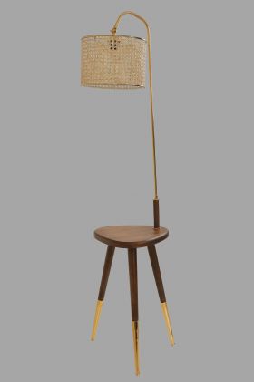 Lampadar, Stala, 846STL3515, Metal, Auriu