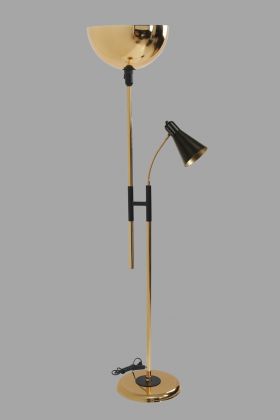 Lampadar, Stala, 846STL3525, Metal, Auriu