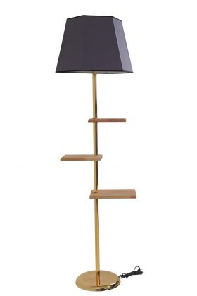 Lampadar, Stala, 846STL3591, Metal, Auriu