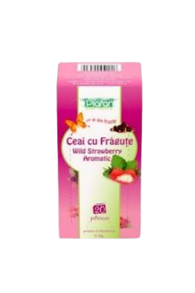 Ceai cu fragute, 20 plicuri, Plafar