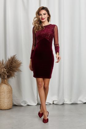 Rochie Ruby Bordo