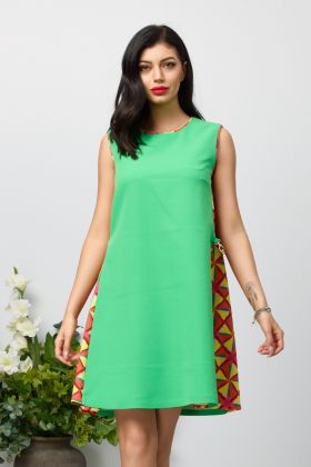 Rochie eleganta Vanita Verde Deschis