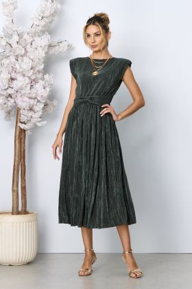 Rochie eleganta Carmella Kaki
