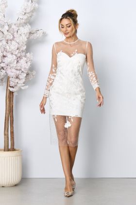 Rochie de ocazie Ollya Alba