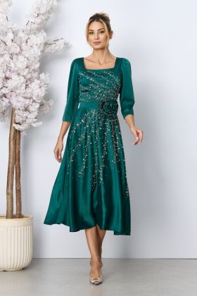 Rochie de ocazie Madlen Verde