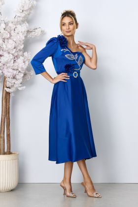 Rochie de ocazie Aislinn Albastru Regal
