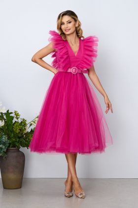 Rochie de ocazie Honey Fucsia